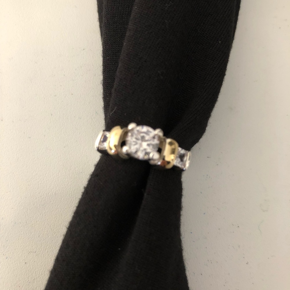 Silver 950 Ring - image 1